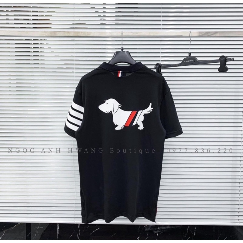 Áo sọc tay cún sau lưng TT12