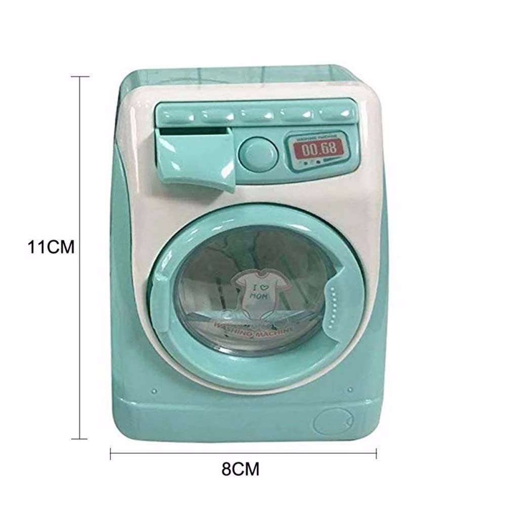 Mô hình đồ chơi máy giặt mini vui nhộn trang trí nhà búp bê cho bé