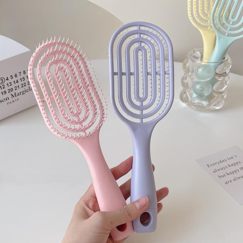 Lược Chải Tóc Bằng Nhựa Tạo Kiểu Tóc Thẳng Cho Bé