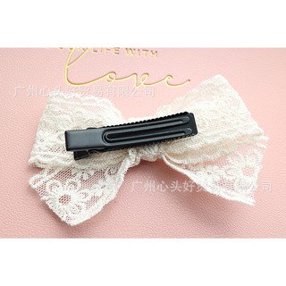 [ Mẫu mới ] Băng Đô Nơ Trắng Cho Bé Gái