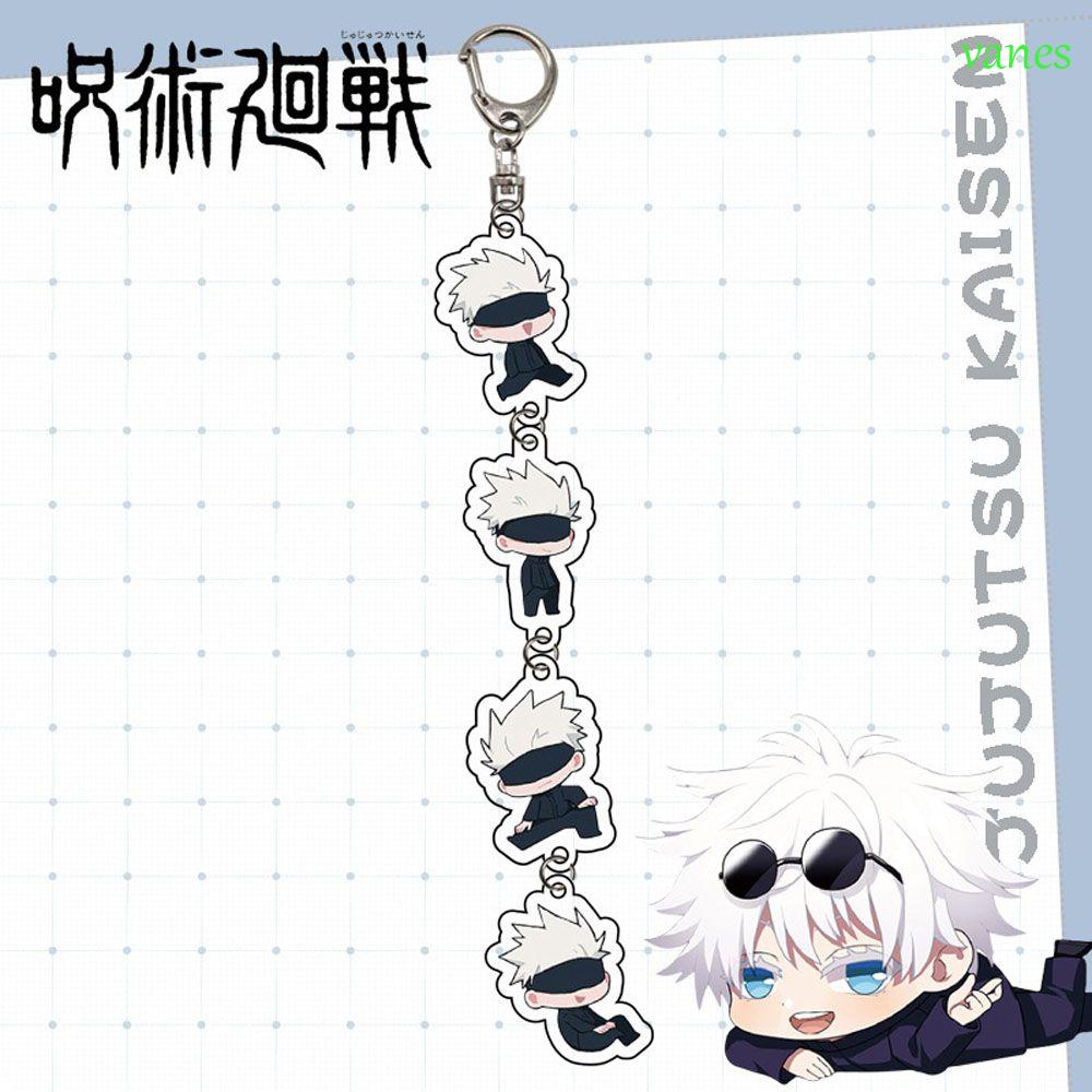 Móc Chìa Khóa Hình Nhân Vật Anime Gojo Satoru Gojo Satoru Jujutsu Kaisen Bằng Acrylic Thu Nhỏ Được VANES1