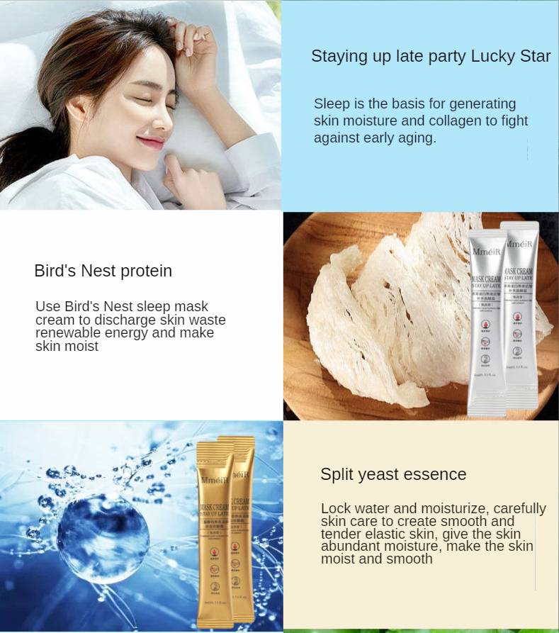 Mặt Nạ Ngủ Dưỡng Ẩm Thu Nhỏ Lỗ Chân Lông Làm Săn Chắc Da | BigBuy360 - bigbuy360.vn