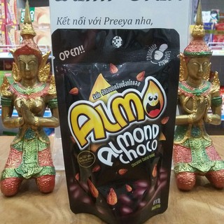 Date 2019 Socola bọc Hạnh nhân 30g Thái lan
