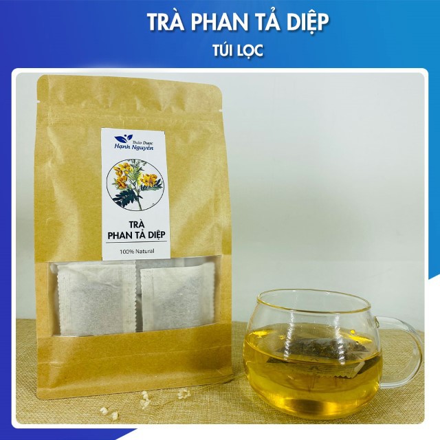 Trà phan tả diêp, bịch 50 túi lọc, giảm cân, nhuận tràng, detox, thanh lọc cơ thể - Thảo dược hạnh nguyên