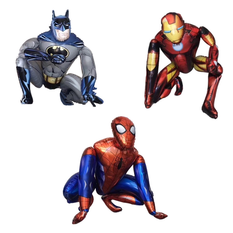 Bong Bóng Trang Trí Hình Siêu Anh Hùng 3D 55*63CM