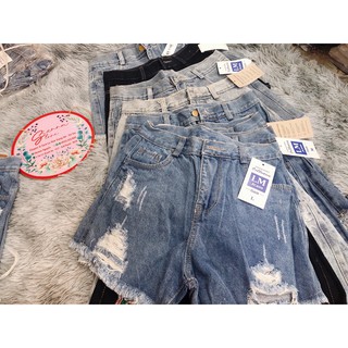 Short Jean lưng cao thời trang nữ