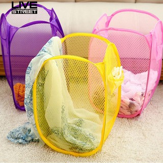 Túi đựng đồ giặt bằng vải thun lưới có thể gấp gọn