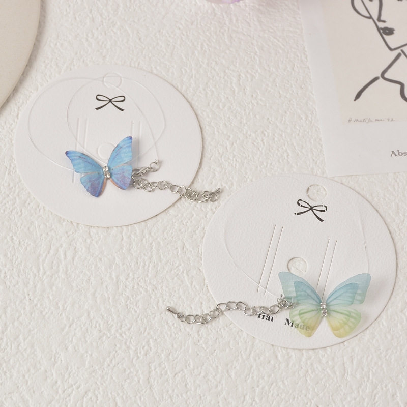 Vòng Cổ Choker Ren Mặt Bướm Xinh Xắn Dành Cho Nữ