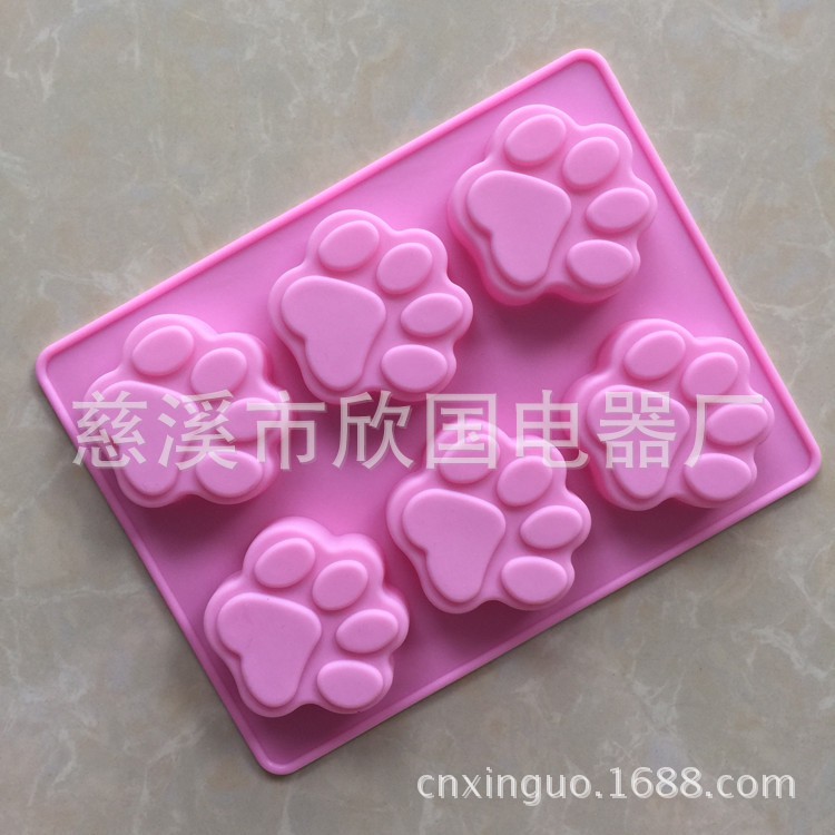 Khuôn thạch viên Silicon Chân gấu Mã GD11K0