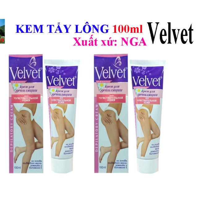 TẨY LÔNG VELVET NGA HÀNG CHÍNH HÃNG.