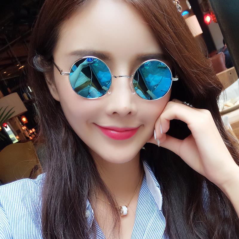 【COD】Mắt Kính râm Ngố gọng Tròn Thời Trang Cực Ngầu cho nam nữ Thầy Bói Nhiều Màu tia UV400 hot tred 2022