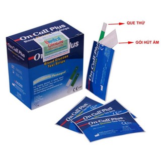 Que thử tiểu đường Onecall Pluss (25 que/ hộp)