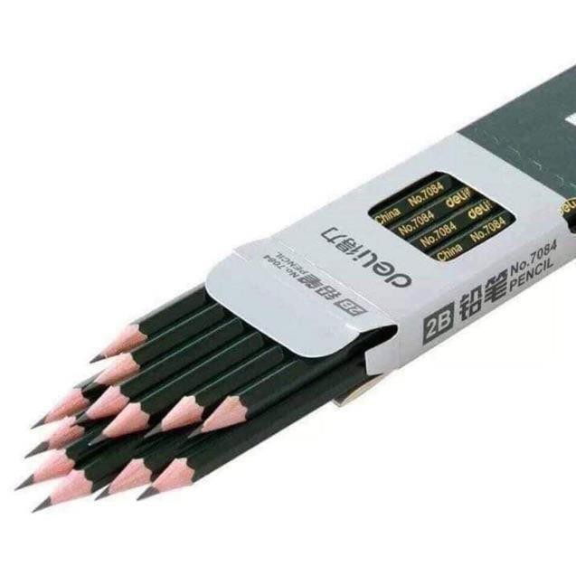 Bút chì deli 2b hộp 12 cái