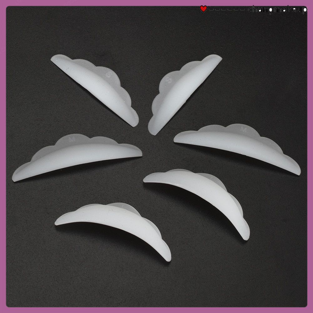 Set 5 Cặp Đệm Silicone Hỗ Trợ Uốn Cong Mi 3D Funmix | BigBuy360 - bigbuy360.vn