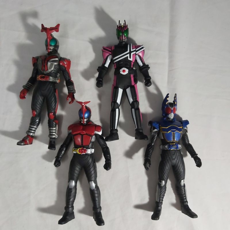 Đồ Chơi Mô Hình Siêu Nhân Tổng Hợp. Rider Heroes Figure. Kabuto Decade Chính Hãng Bandai Nhật Bản