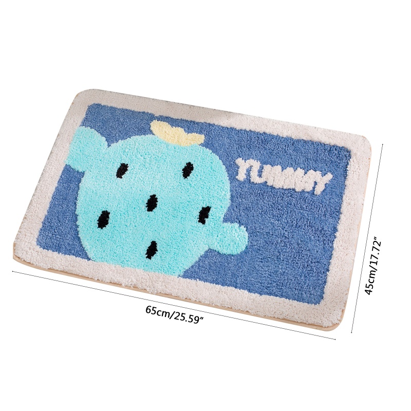 Thảm Chùi Chân Siêu Thấm Nước Cao Cấp Dễ Thương Cho Phòng Tắm