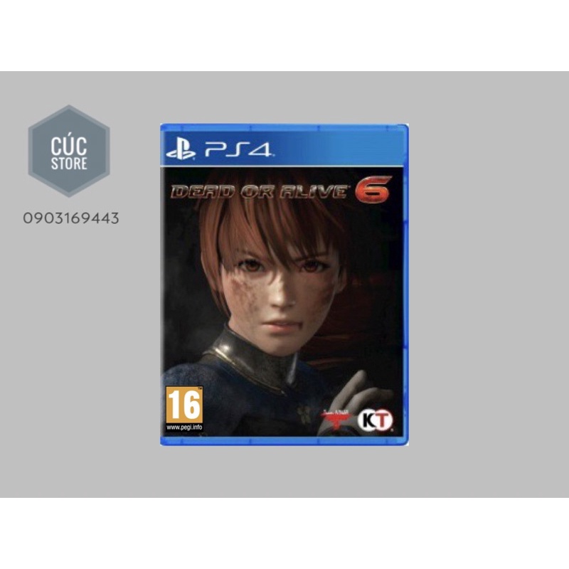 Đĩa chơi game PS4: Dead or Alive 6