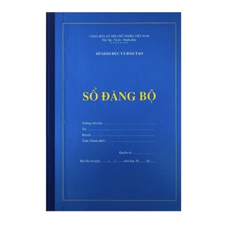 Sổ đăng bộ tiểu học cấp 1
