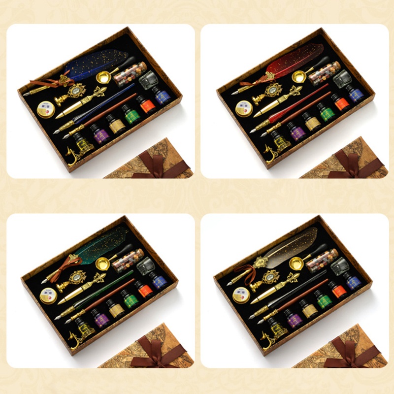 Bộ con dấu sáp thư pháp cổ điển GOO