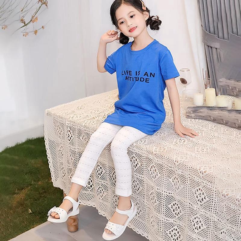 Quần dài lưng cao cho bé gái