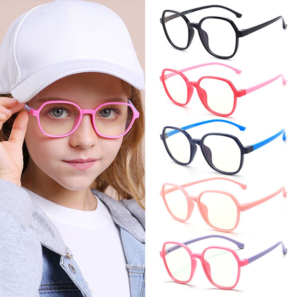 Kính Bảo Hộ Chống Tia Uv Gọng Silicon Mềm Linh Hoạt Cho Bé Trai Và Bé Gái