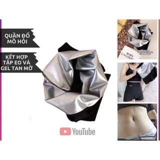 Quần sinh nhiệt đổ mồ hôi tan mỡ gen bụng