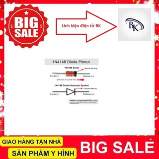combo 10 DIODE 1N4148 (Combo 10 chiếc) diot 1n4148