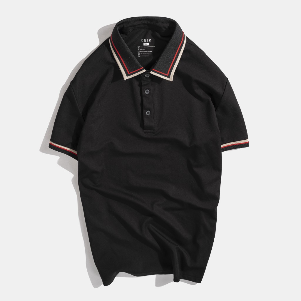 Áo Polo Đẹp Local Brand Nam Chính Hãng KRIK Form Slim fit Chất vải CVC Thoáng Mát PL4012 | BigBuy360 - bigbuy360.vn
