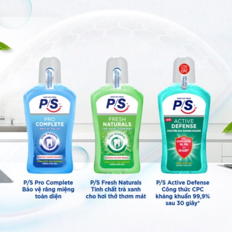 Nước súc miệng Ps 500ml