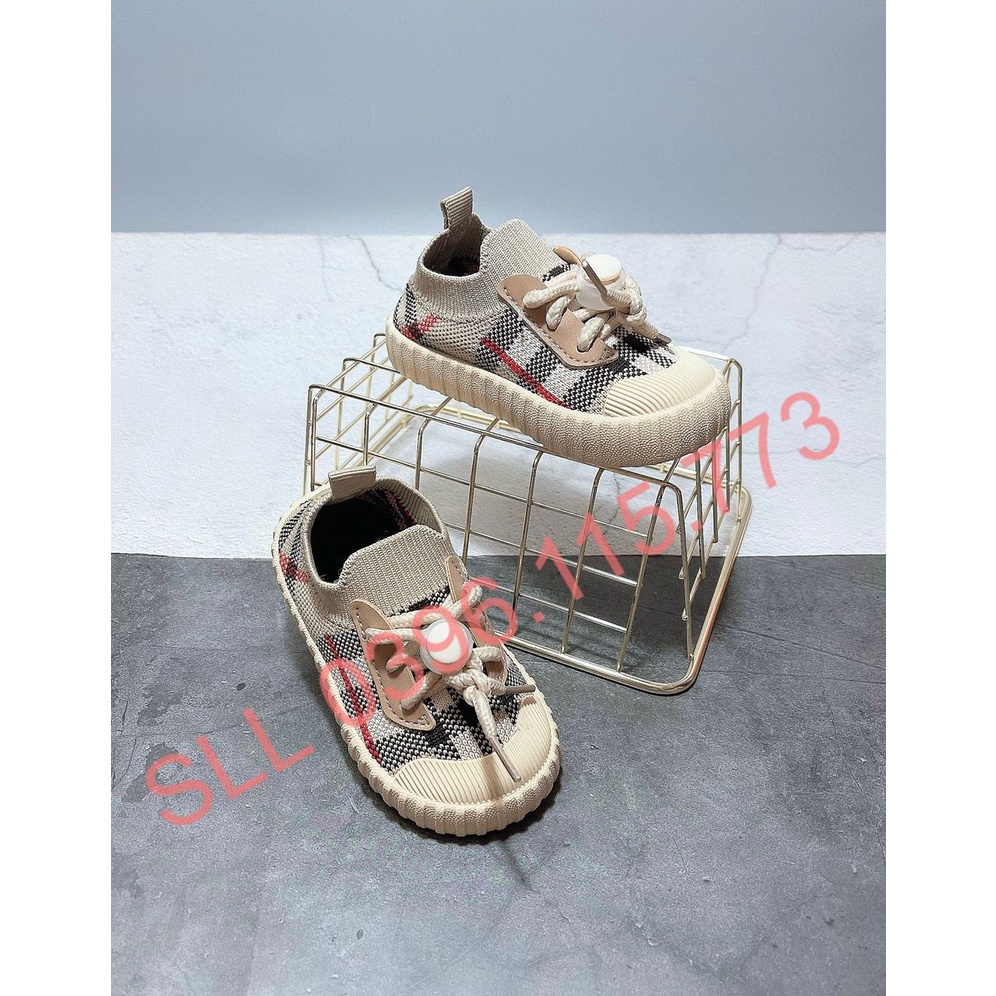 Giày chun kẻ kiểu mới dễ đi nhẹ mềm êm cho bé!!