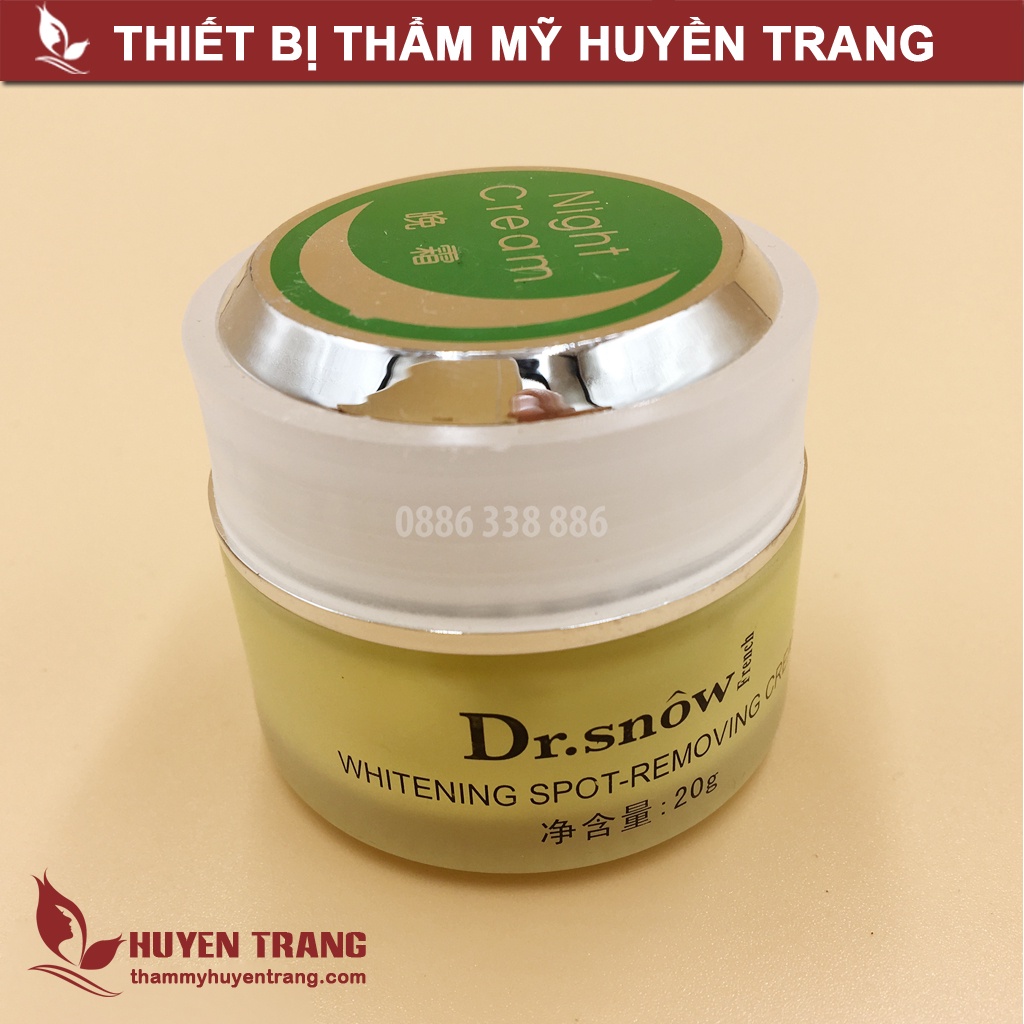 Kem Giảm Nám, Tàn Nhang, Làm Trắng Da Dr SNOW (1 cặp Ngày - Đêm) - Thẩm Mỹ Huyền Trang