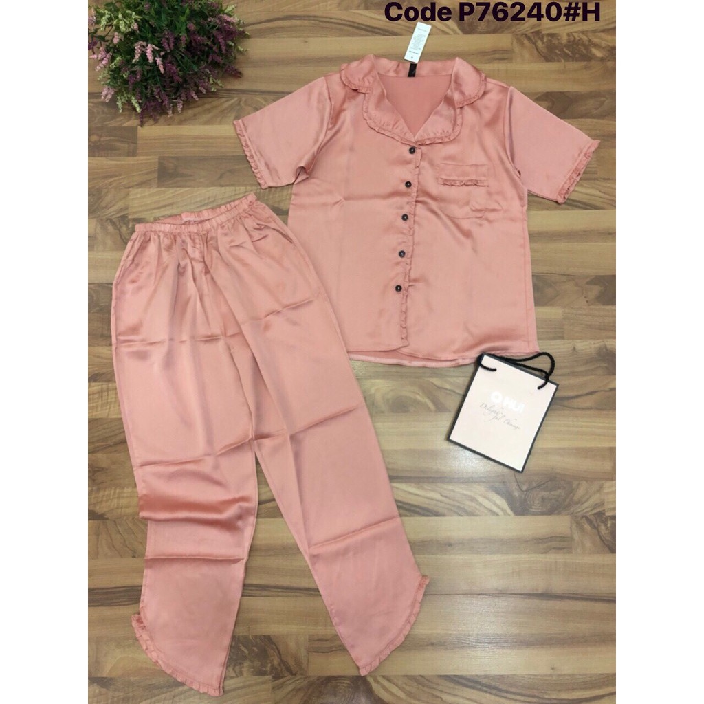 [MÃ SST12381 GIẢM 20K ĐƠN 0Đ] Đồ Bộ Phi Lụa Trẻ Trung Thanh Lịch