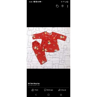 Bộ tole (tôn,lanh) bé gái size 10(19-20 kí)