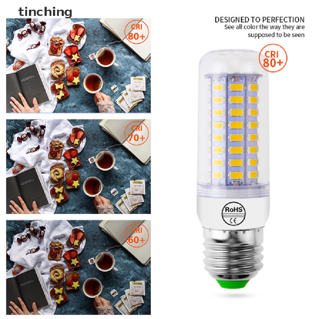 Bóng Đèn Led E27 220V 240V 48 60 80 126 200 Mới