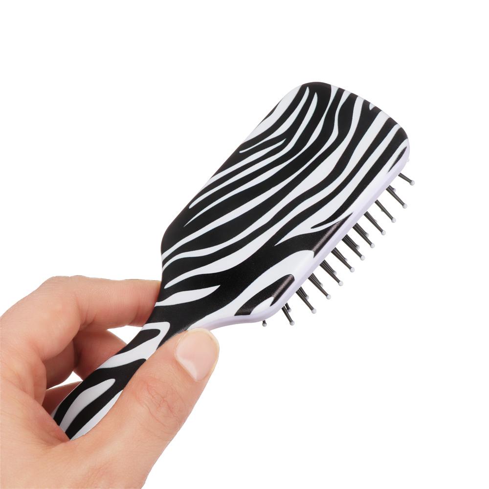 Lược Chải Tóc Massage Da Đầu In Họa Tiết Da Báo 3D ESPO