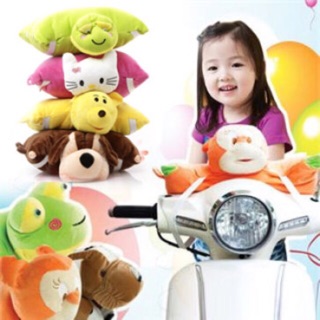 GỐI ĐI XE MÁY CHO BÉ. ẾCH GFEEN