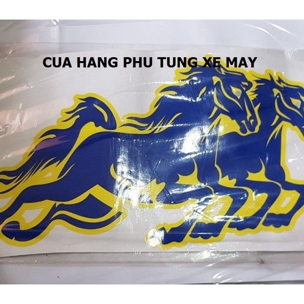 Tem song mã gắn các loại xe