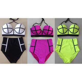 Bikini retro 2 mảnh, ngực đẩy nhiều, bikini cup ngực