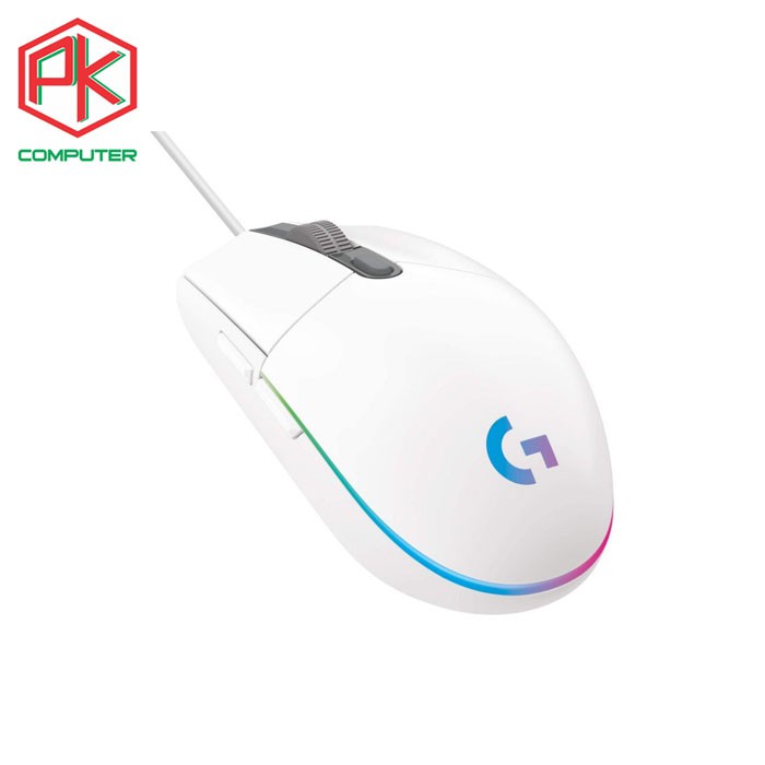 Chuột Logitech G102 Gen 2 Lightsync RGB Gaming (Trắng) Chính Hãng