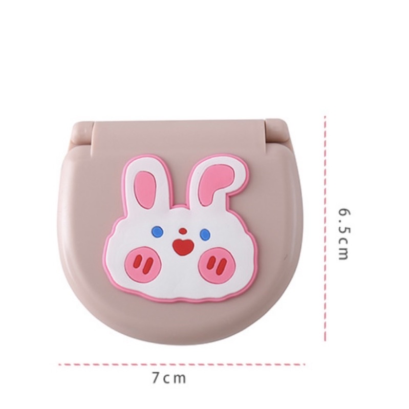 Hộp kim chỉ đa năng hoạt hình style Hàn Quốc mini du lịch, mang đi học đi làm - Bộ dụng cụ kim chỉ may vá mini hình thú