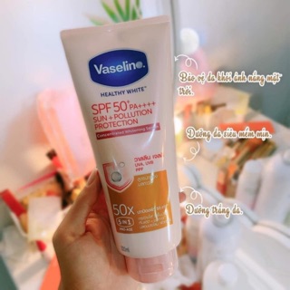 Sữa dưỡng trắng da Vaseline 50x Thái Lan