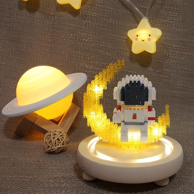 Đồ chơi lắp ráp 3D - Mô hình Phi Hành Gia Vũ Trụ quà tặng ý nghĩa