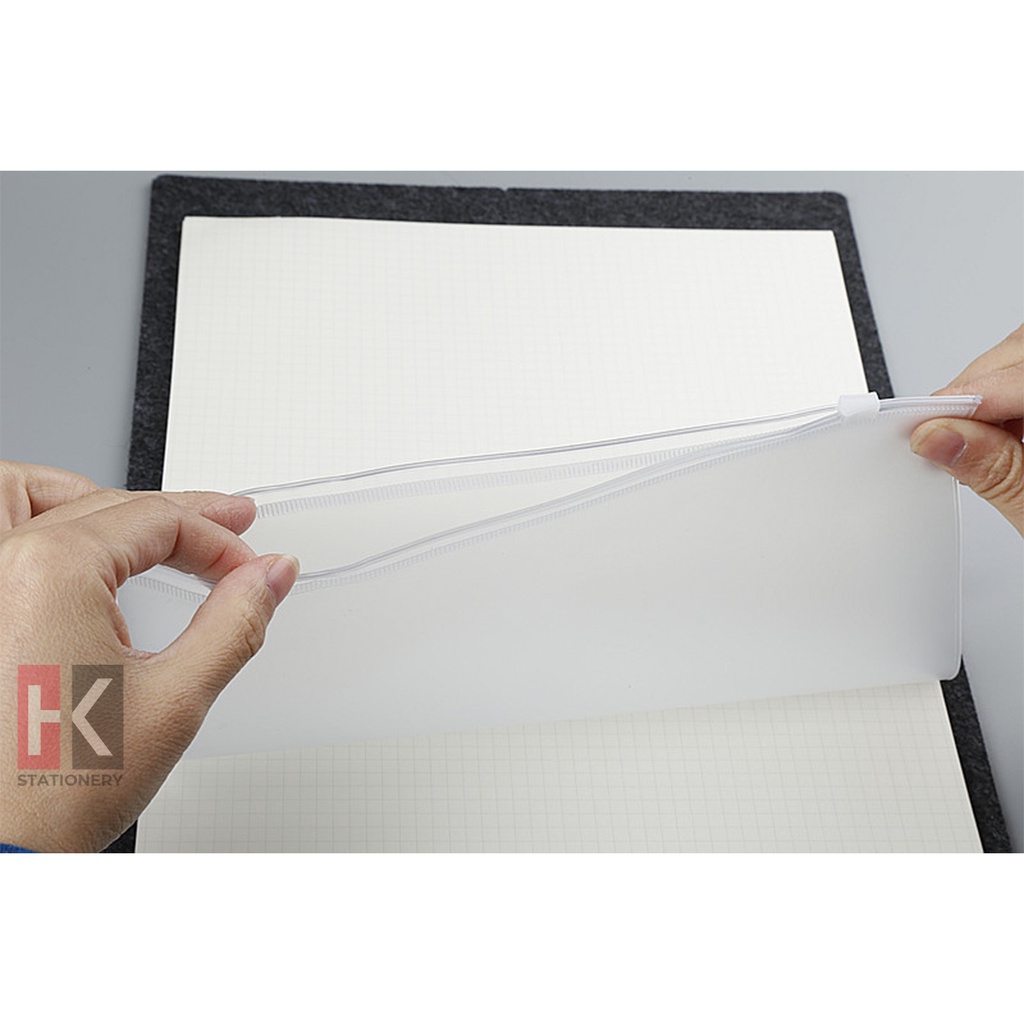 Sheet Zip PVC phụ kiện sổ còng planner A4 A5 A6 A7