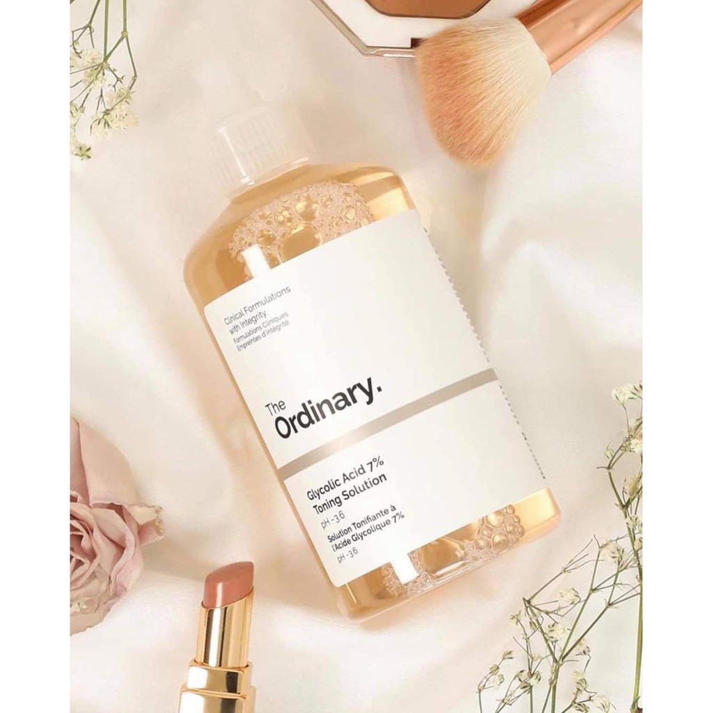 Nước Hoa Hồng Toner The Ordinary Glycolic Acid 7% Toning Solution 240ml Làm Sáng Da Giúp Da Mịn Màng