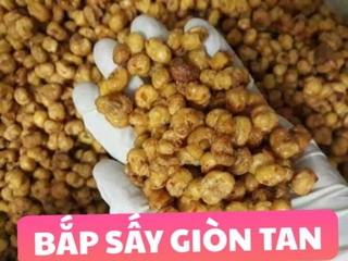 500G BẮP SẤY TỎI ỚT THƠM NGON