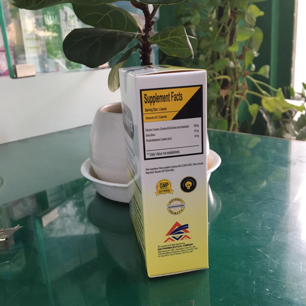 {Nhập Mỹ} Gamina – Giúp hoạt huyết dưỡng não, cải thiện trí nhớ, tăng tập trung (30 viên)