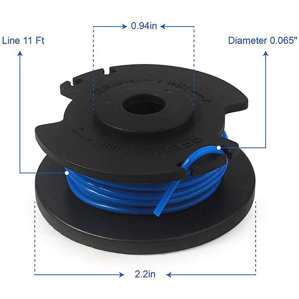 LONTIME Nắp Cuộn Dây Thay Thế Cho Máy Cắt Cỏ Ryobi AC14RL3A