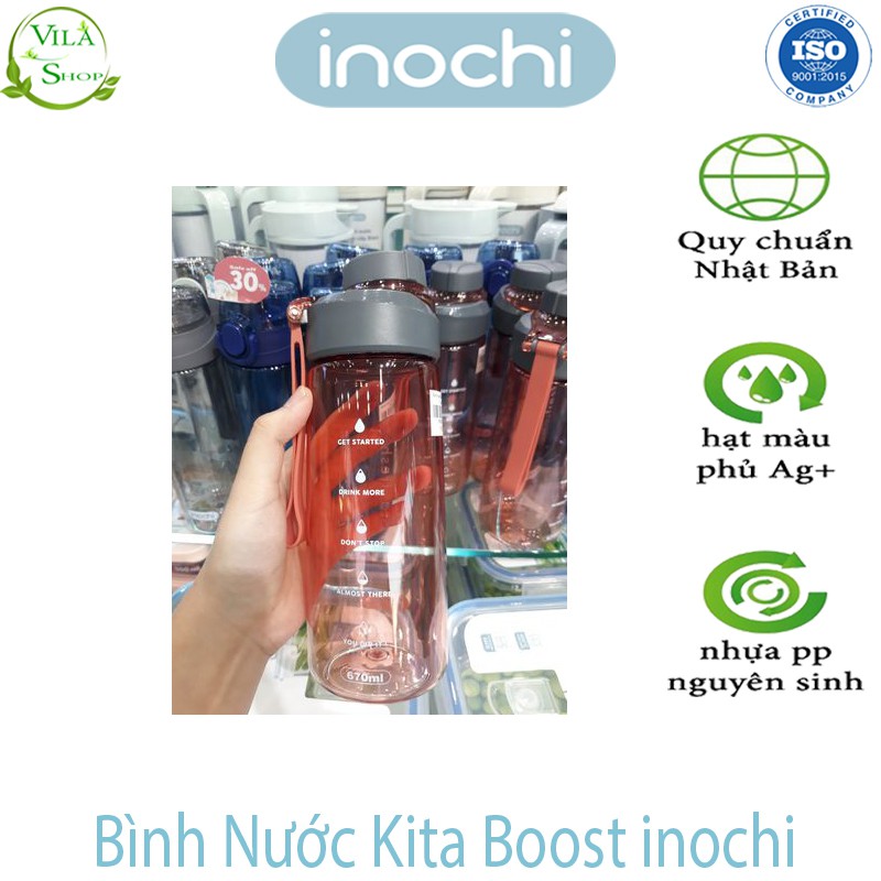 Bình Đựng Nước, Bình Nước Chịu nhiệt Kita Boost 460ml - 670ml, Bình Nước Cao Cấp Xuất Nhât - Châu Âu - Eu | BigBuy360 - bigbuy360.vn