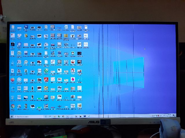 Màn hình asus 27 ich full hd . Lỗi 13 sọc kẻ | BigBuy360 - bigbuy360.vn