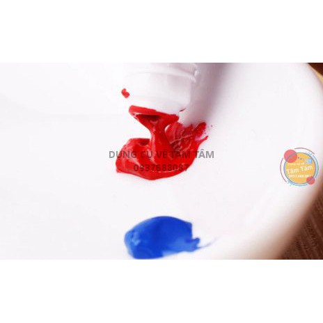 [ TÂM TÂM ]-Màu nước MAT WATER COLORS LAMINATED TUBE 12 màu 5ml-